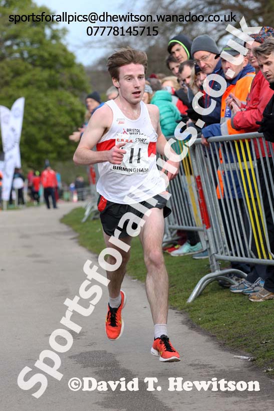 Senior mens English National 12 Stage Road Relay, 2016 English National 12 and 6 Stage Road Relays, Sutton Coldfield, Birmingham. Photo: David T. Hewitson/Sports for All Pics